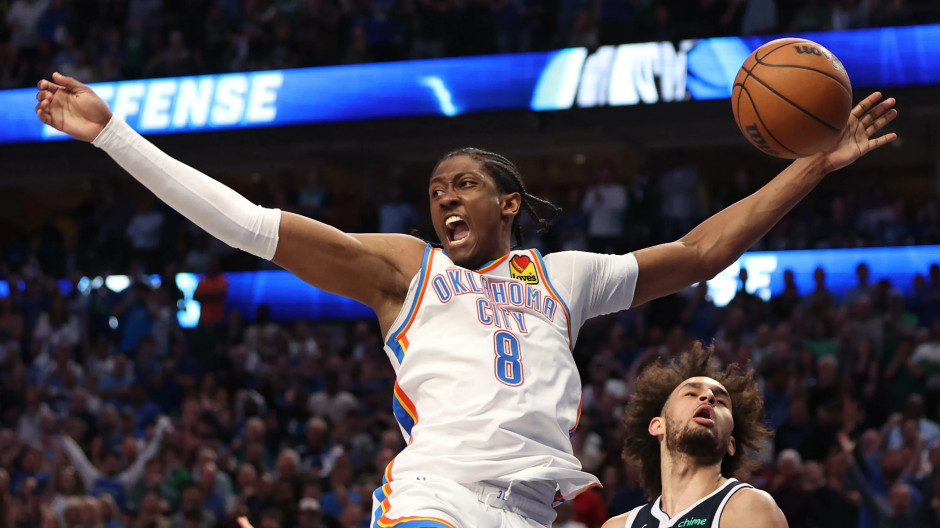 雷霆队新雷霆三少之一 杰伦-威廉姆斯臂展多少